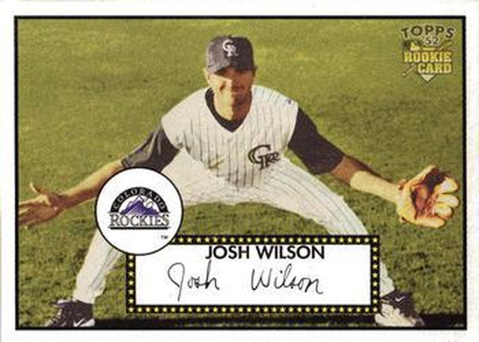 #45 Josh Wilson - Colorado Rockies - 2006 Topps 1952 Edition Baseball