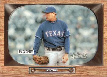 #45 Kenny Rogers - Texas Rangers - 2004 Bowman Heritage Baseball