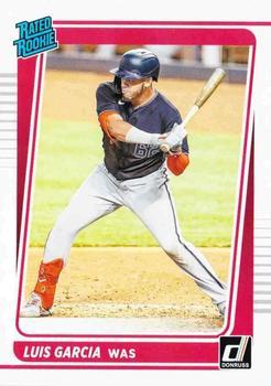 #45 Luis Garcia - Washington Nationals - 2021 Donruss Baseball
