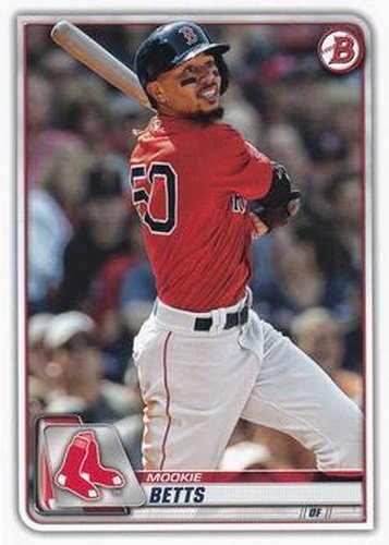 #45 Mookie Betts - Boston Red Sox - 2020 Bowman Baseball