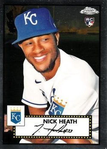 #45 Nick Heath - Kansas City Royals - 2021 Topps Chrome Platinum Anniversary Baseball