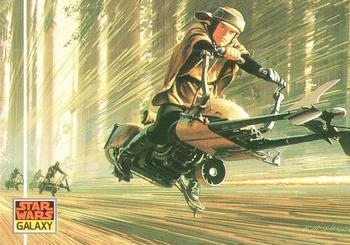#45 Speeder Bike Chase, The - 1993 Topps Star Wars Galaxy
