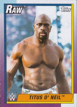 #45 Titus O'Neil - 2021 Topps Heritage WWE Wrestling