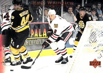 #45 Eric Weinrich - Chicago Blackhawks - 1995-96 Upper Deck Hockey