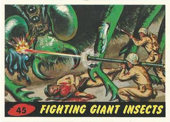 #45 Fighting Giant Insects - 1994 Topps Mars Attacks
