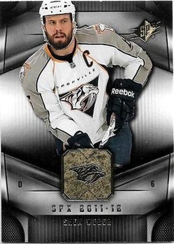 #45 Shea Weber - Nashville Predators - 2011-12 SPx Hockey