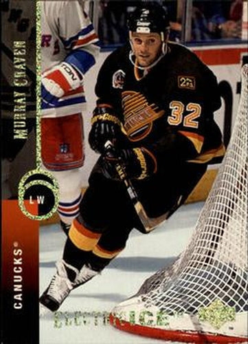 #45 Murray Craven - Vancouver Canucks - 1994-95 Upper Deck Hockey - Electric Ice