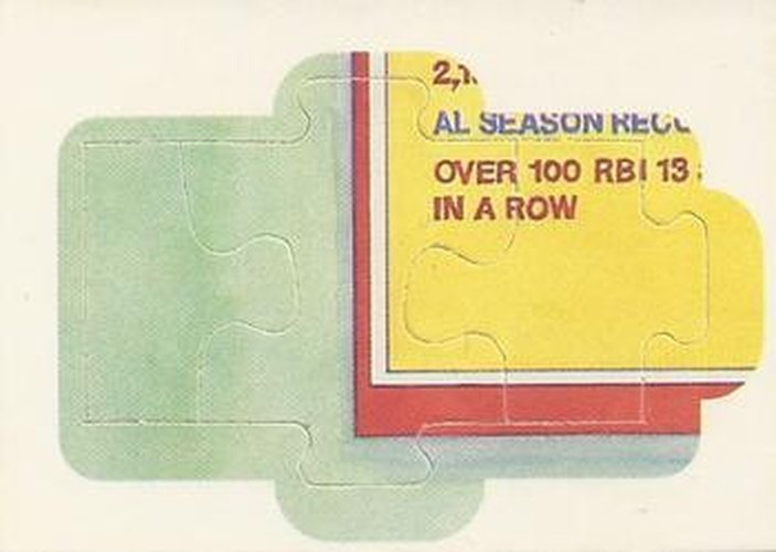 #46-48 Lou Gehrig - New York Yankees - 1985 Donruss - Lou Gehrig Puzzle Baseball