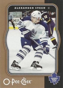#460 Alexander Steen - Toronto Maple Leafs - 2007-08 O-Pee-Chee Hockey