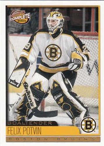 #460 Felix Potvin - Boston Bruins - 2003-04 Pacific Complete Hockey