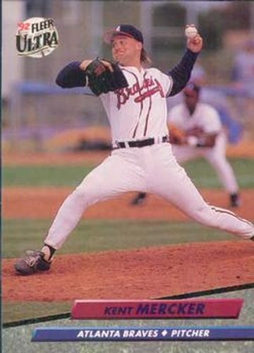 #460 Kent Mercker - Atlanta Braves - 1992 Ultra Baseball