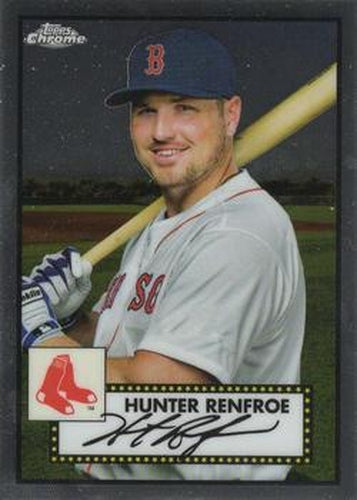 #460 Hunter Renfroe - Boston Red Sox - 2021 Topps Chrome Platinum Anniversary Baseball