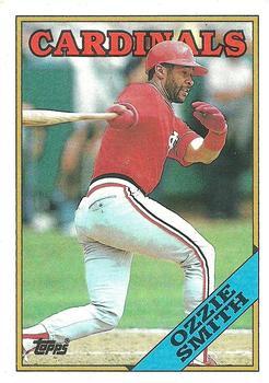 #460 Ozzie Smith - St. Louis Cardinals - 1988 Topps Baseball