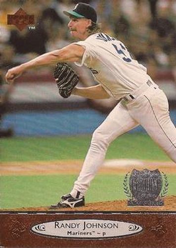 #460 Randy Johnson - Seattle Mariners - 1996 Upper Deck Baseball