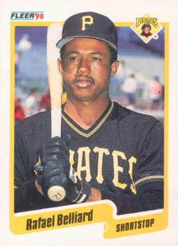 #460 Rafael Belliard - Pittsburgh Pirates - 1990 Fleer USA Baseball