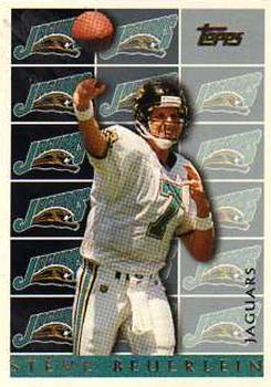 #460 Steve Beuerlein - Jacksonville Jaguars - 1995 Topps Football