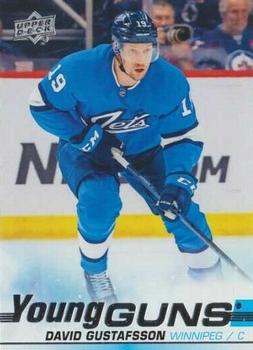 #461 David Gustafsson - Winnipeg Jets - 2019-20 Upper Deck Hockey