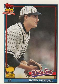#461 Robin Ventura - Chicago White Sox - 1991 O-Pee-Chee Baseball