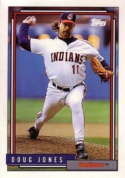 #461 Doug Jones - Cleveland Indians - 1992 Topps Baseball
