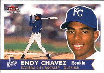 #461 Endy Chavez - Kansas City Royals - 2001 Fleer Tradition Baseball