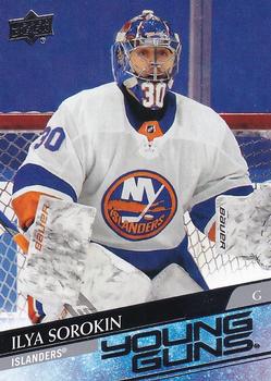 #461 Ilya Sorokin - New York Islanders - 2020-21 Upper Deck Hockey