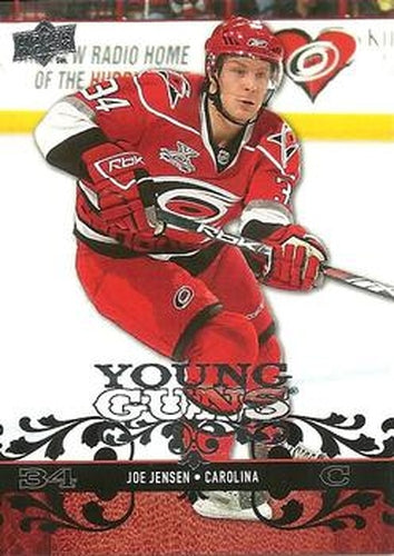 #461 Joe Jensen - Carolina Hurricanes - 2008-09 Upper Deck Hockey