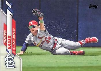 #461 Harrison Bader - St. Louis Cardinals - 2020 Topps Baseball