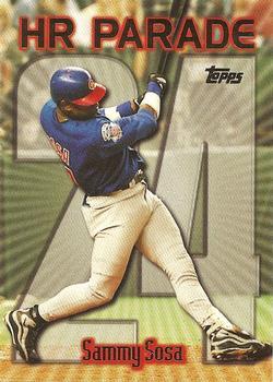 #461x Sammy Sosa - VAR: HR 24 - Chicago Cubs - 1999 Topps Baseball