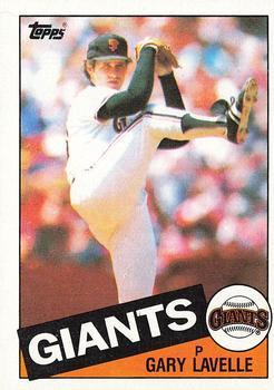 #462 Gary Lavelle - San Francisco Giants - 1985 Topps Baseball