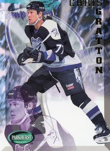 #462 Chris Gratton - Tampa Bay Lightning - 1995-96 Parkhurst International Hockey