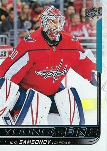 #463 Ilya Samsonov - Washington Capitals - 2018-19 Upper Deck Hockey