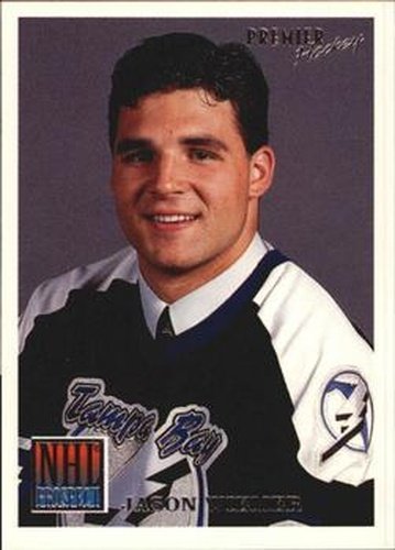 #463 Jason Wiemer - Tampa Bay Lightning - 1994-95 Topps Premier Hockey