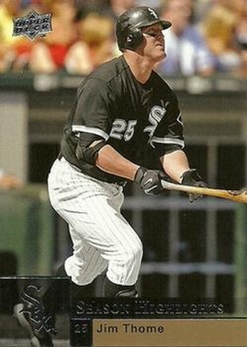 #463 Jim Thome - Chicago White Sox - 2009 Upper Deck Baseball