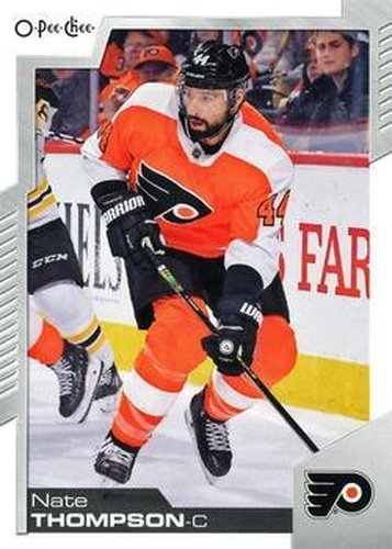#463 Nate Thompson - Philadelphia Flyers - 2020-21 O-Pee-Chee Hockey