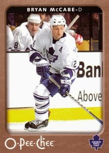 #463 Bryan McCabe - Toronto Maple Leafs - 2006-07 O-Pee-Chee Hockey