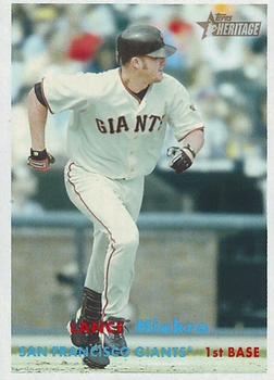 #464 Lance Niekro - San Francisco Giants - 2006 Topps Heritage Baseball