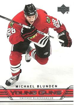 #464 Michael Blunden - Chicago Blackhawks - 2006-07 Upper Deck Hockey