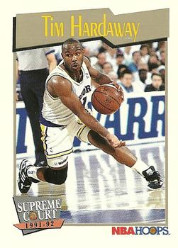#465 Tim Hardaway - Golden State Warriors - 1991-92 Hoops Basketball
