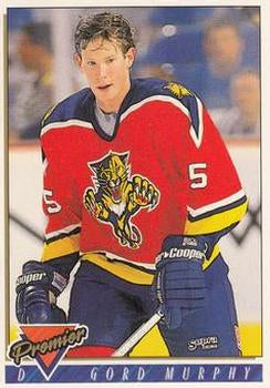 #465 Gord Murphy - Florida Panthers - 1993-94 Topps Premier Hockey
