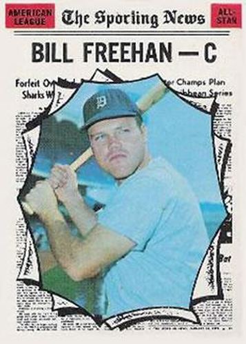 #465 Bill Freehan - Detroit Tigers - 1970 Topps Baseball