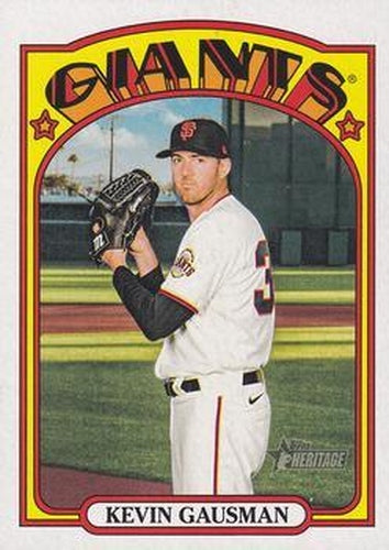 #465 Kevin Gausman - San Francisco Giants - 2021 Topps Heritage Baseball