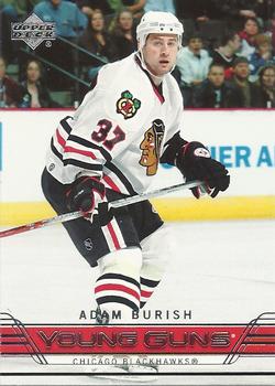 #465 Adam Burish - Chicago Blackhawks - 2006-07 Upper Deck Hockey