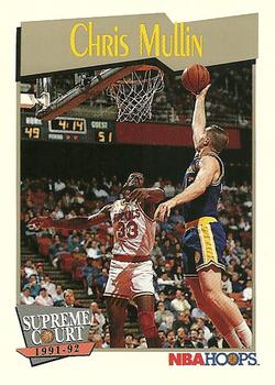 #466 Chris Mullin - Golden State Warriors - 1991-92 Hoops Basketball
