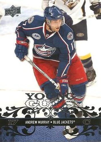 #466 Andrew Murray - Columbus Blue Jackets - 2008-09 Upper Deck Hockey