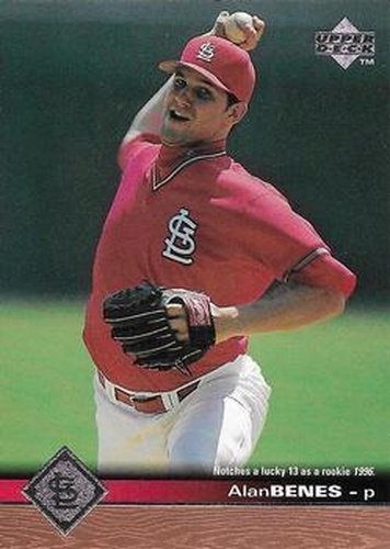 #466 Alan Benes - St. Louis Cardinals - 1997 Upper Deck Baseball