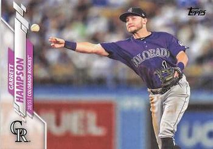 #466 Garrett Hampson - Colorado Rockies - 2020 Topps Baseball