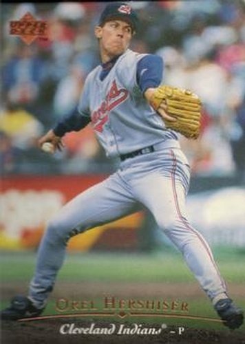 #466 Orel Hershiser - Cleveland Indians - 1995 Upper Deck Baseball