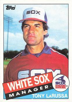 #466 Tony LaRussa - Chicago White Sox - 1985 Topps Baseball