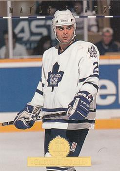 #466 Garth Butcher - Toronto Maple Leafs - 1994-95 Leaf Hockey