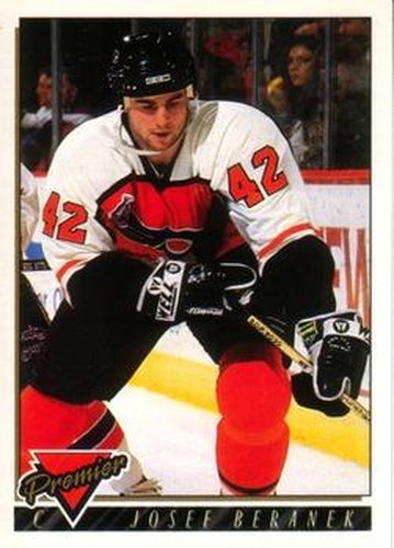 #467 Josef Beranek - Philadelphia Flyers - 1993-94 O-Pee-Chee Premier Hockey